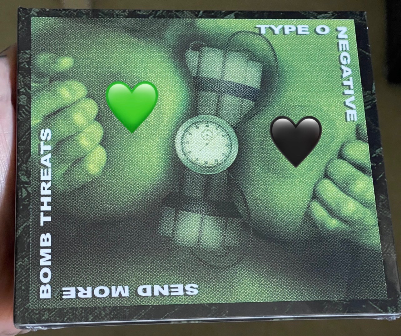 TYPE O NEGATIVE Send More Bomb Threats CD Factory Sealed NEW
