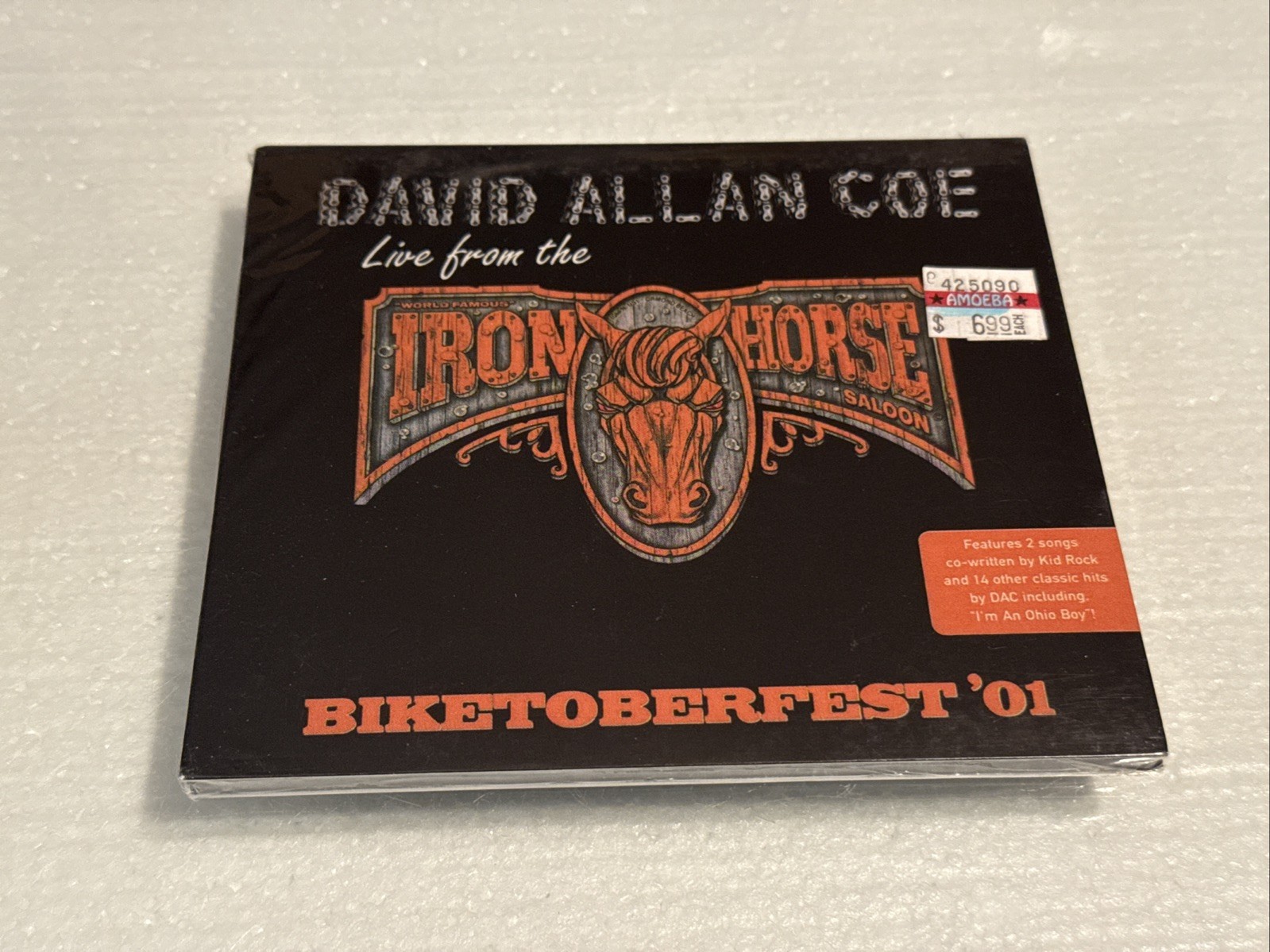 [20] NEW! DAVID ALLAN COE BIKETOBERFEST 2001: LIVE FROM THE IRON HORSE SALOON CD
