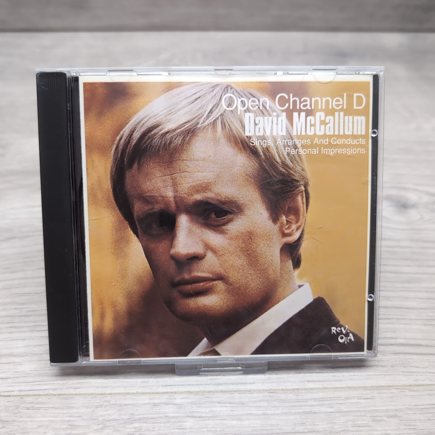 David McCallum – Open Channel D – CD Album – 1996 Rev-Ola Records – VG Condition