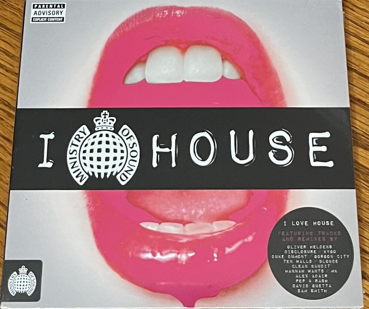 VARIOUS ARTISTS “I LOVE HOUSE” BRAND NEW ORIGINAL 2015 UK 3CD ALBUM IMPORT