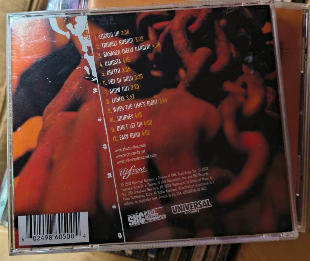 Akon Trouble Cd