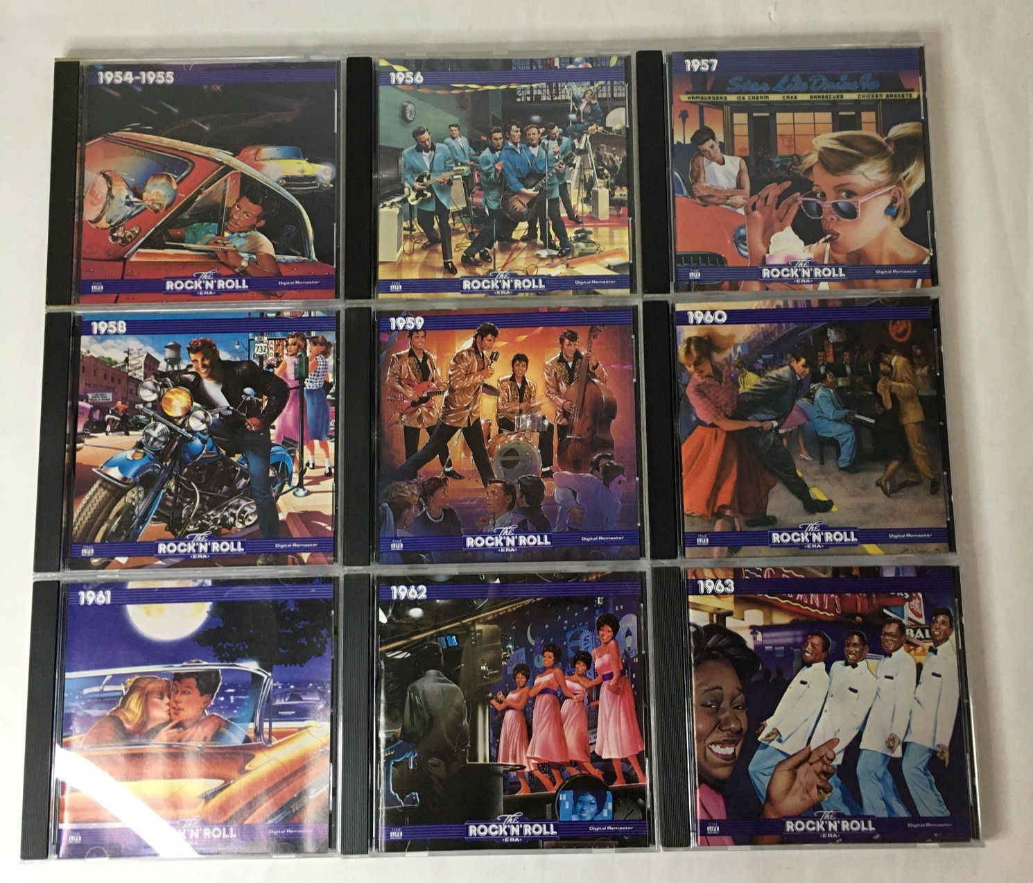 Time Life Music The Rock N Roll Era Lot of 9 – 1950s 1960s