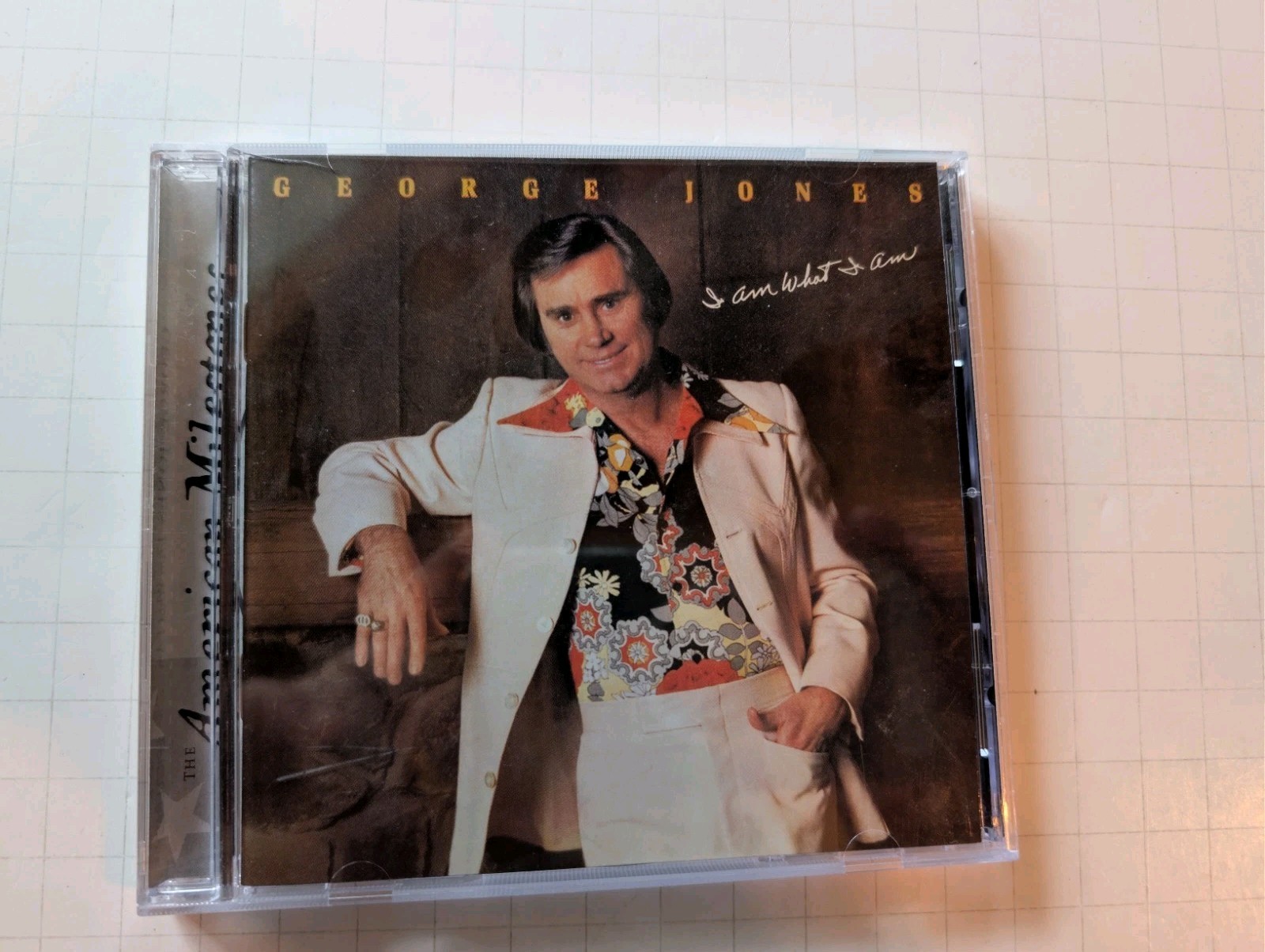 George Jones – I Am What I Am – CD Epic/Legacy 2000/1980 Remastered Reissue