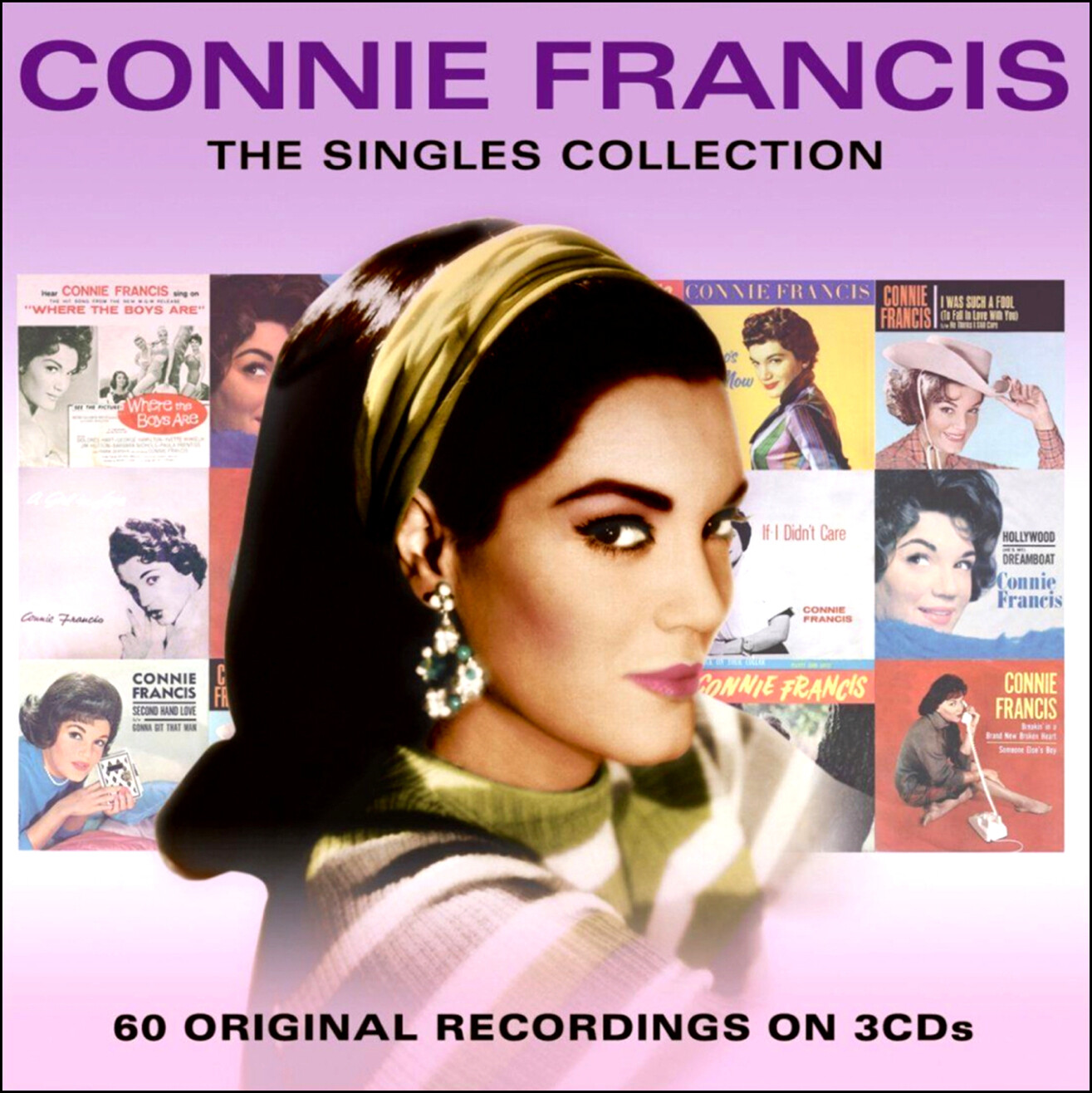 CONNIE FRANCIS * 60 Greatest Hits * NEW 3-CD BOX SET * All Original Recordings