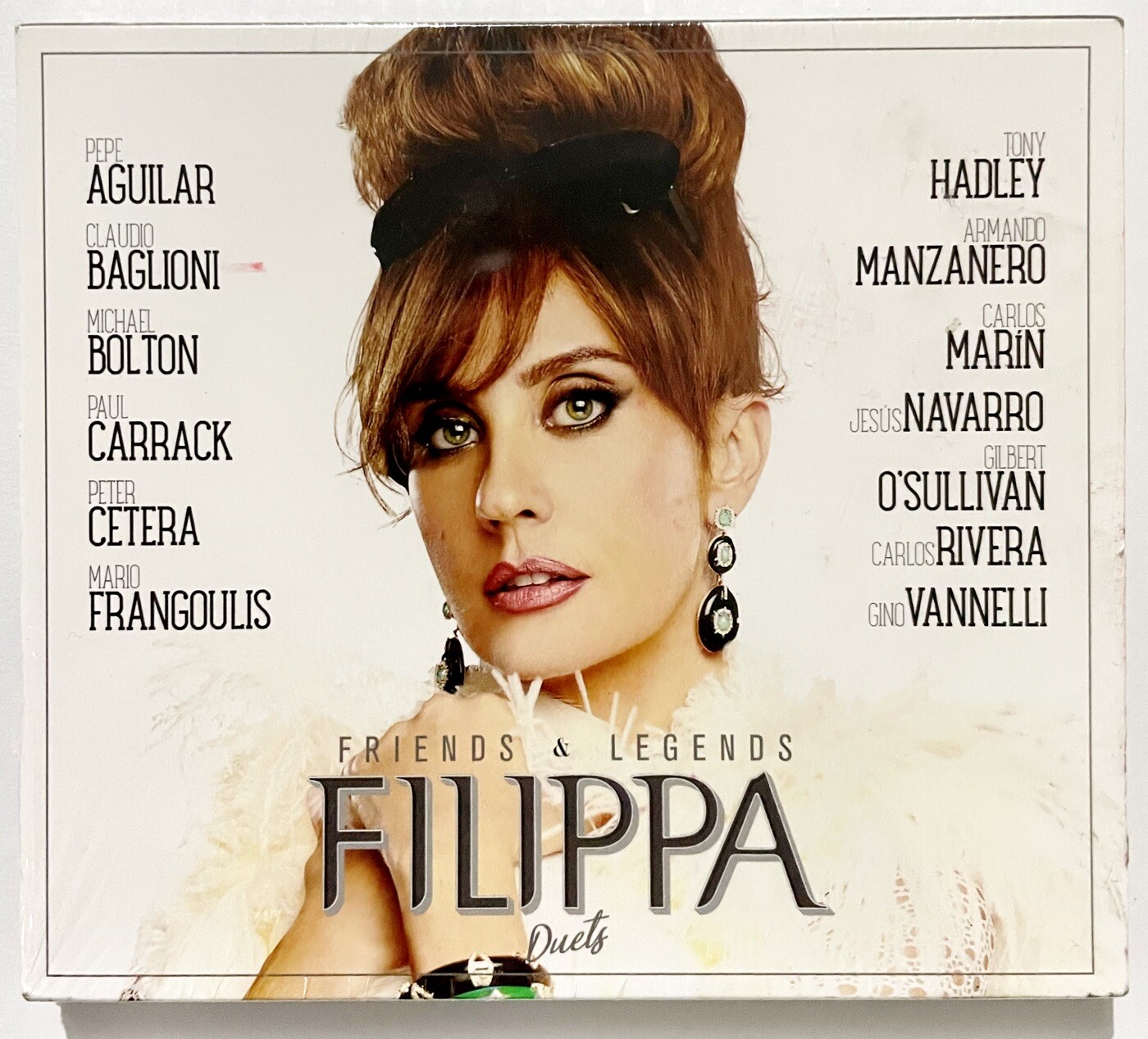 FILIPPA GIORDANO Friends & Legends Duets CD + DVD 2018 MEXICO Sony NEW SEALED