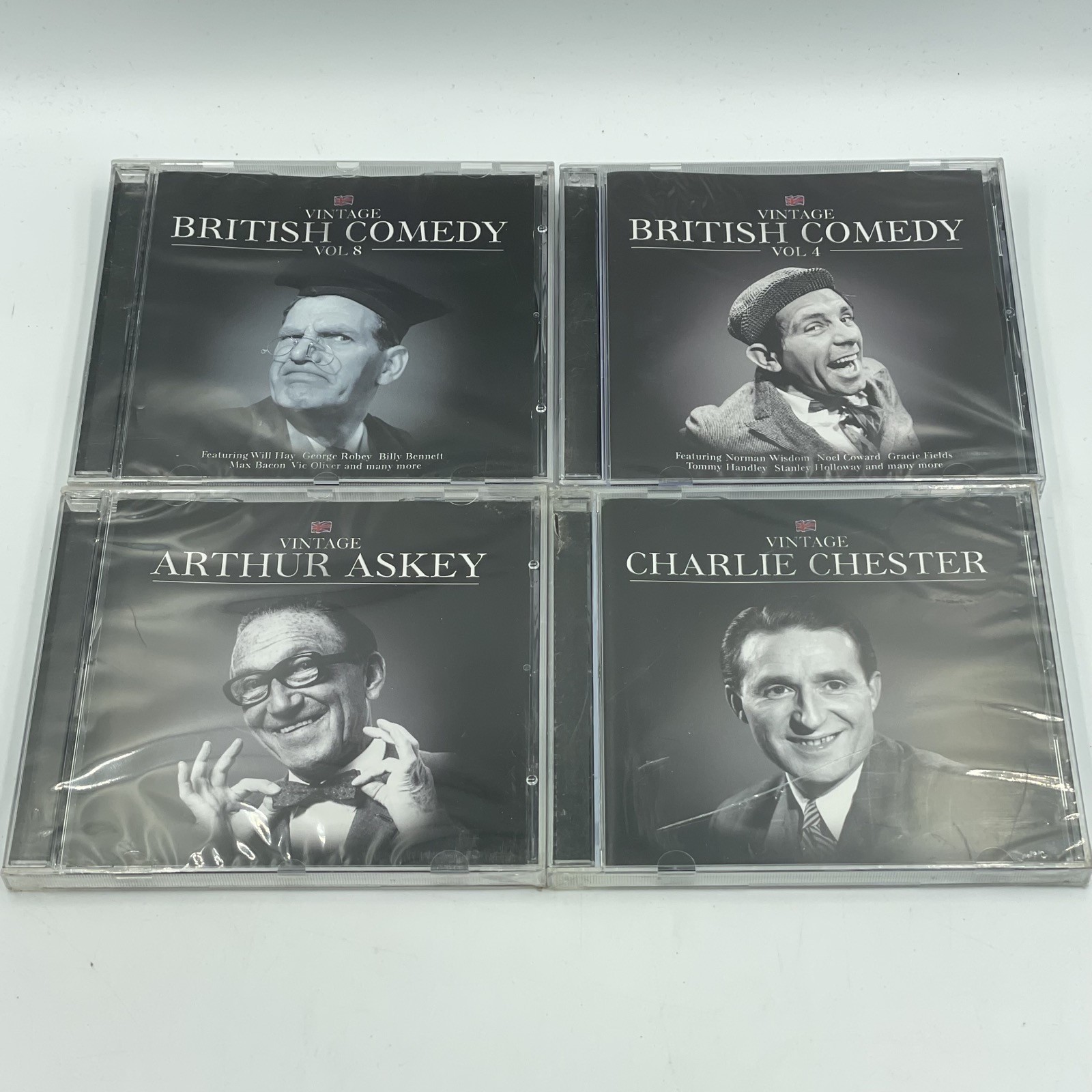 Vintage British Comedy [CD] 4 x Disc Bundle • Various Artists • New & Sealed