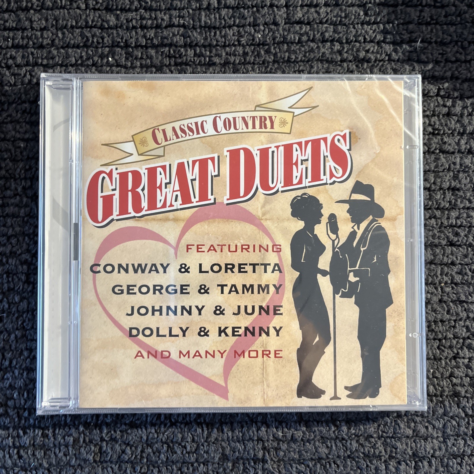Classic Country Great Duets 2 CDs TIme Life Music New Sealed! 30 Songs