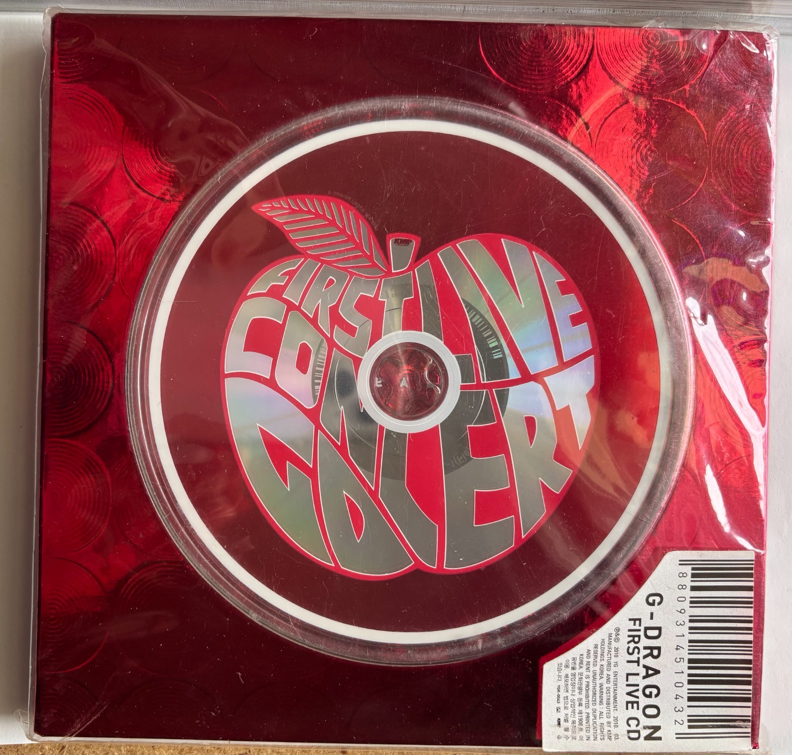 K-POP G-DRAGON FIRST LIVE CONCERT DOUBLE CD SHINE A LIGHT 2010 BIG BANG + PHOTOS