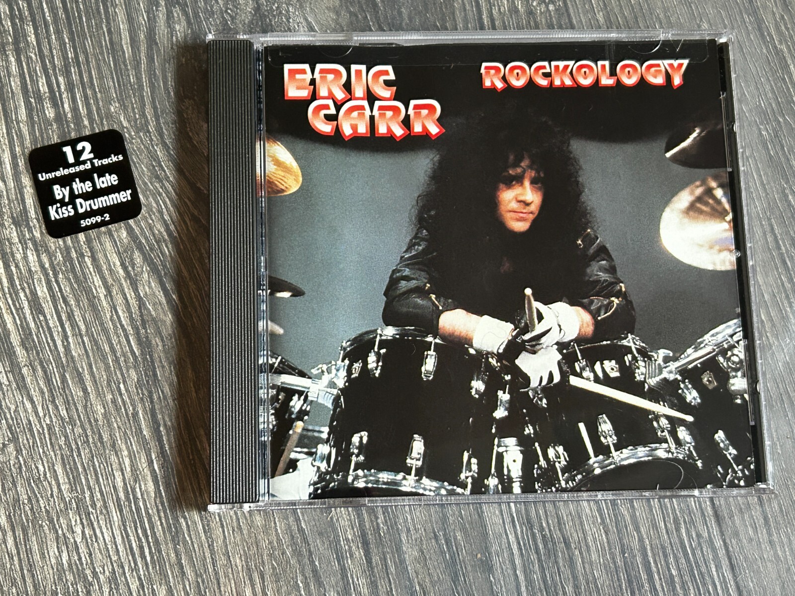 KISS CD Eric Carr Rockology Picture Disc 2000 Spitfire HYPE STICKER Bruce Kulick