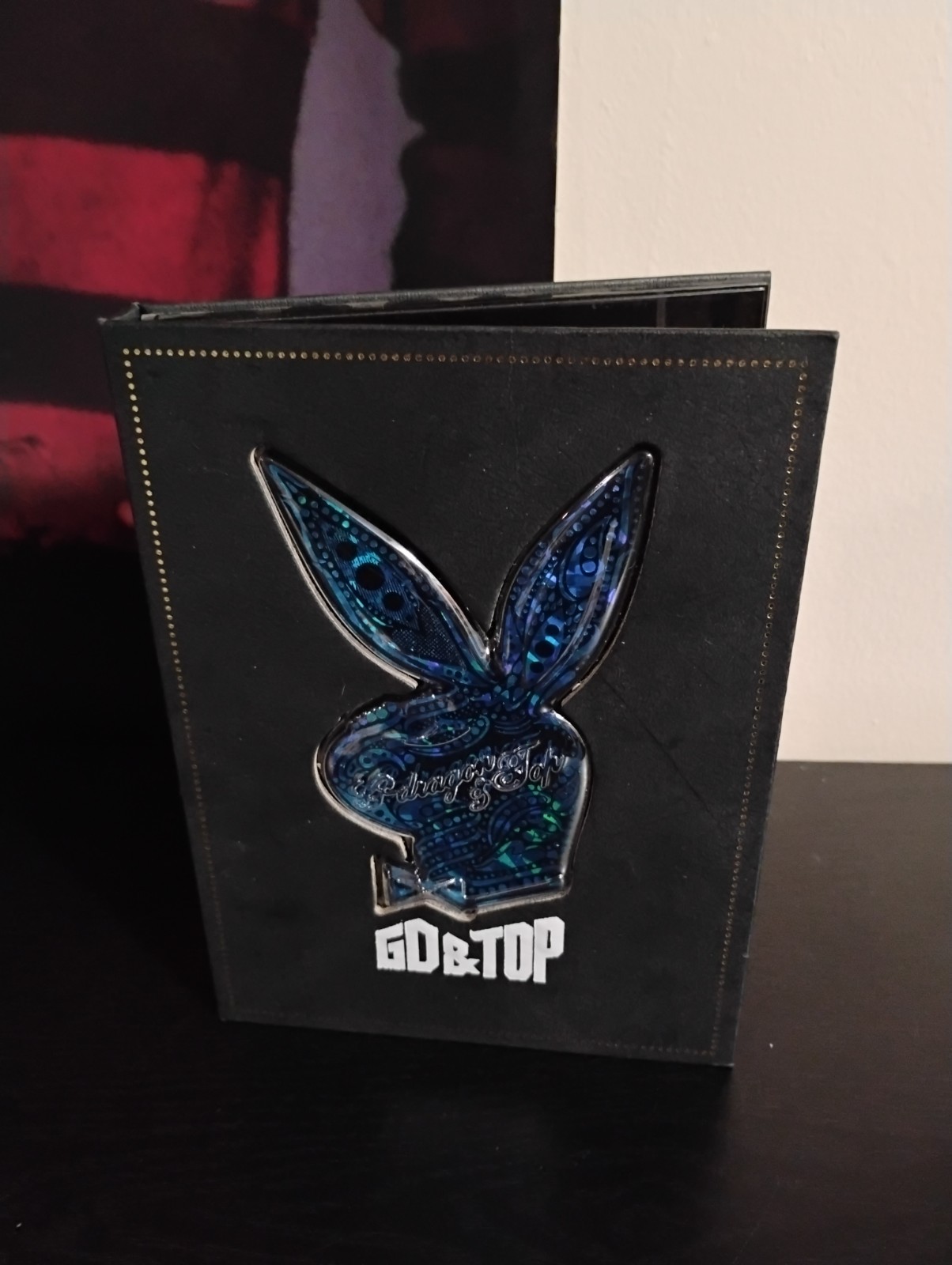 GD & TOP First Album CD Blue Version Playboy Design BIGBANG G-Dragon US Seller