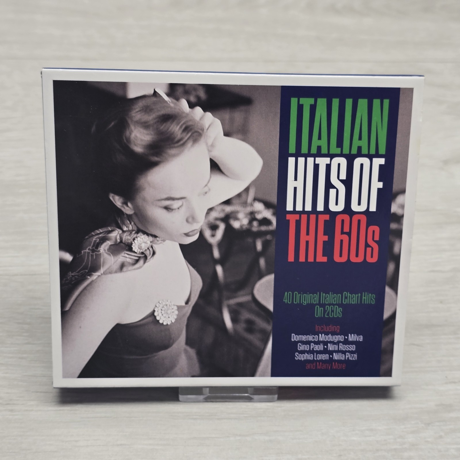 Italian Hits of the 60’s CD Set 2 Discs 2017 Slipcase 40 Chart Hits Very Good