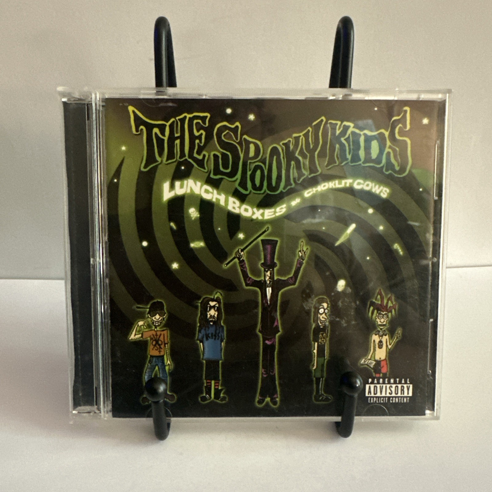 Marilyn Manson & The Spooky Kids Lunch Boxes & Choklit Cows (CD/DVD, 2004) RARE