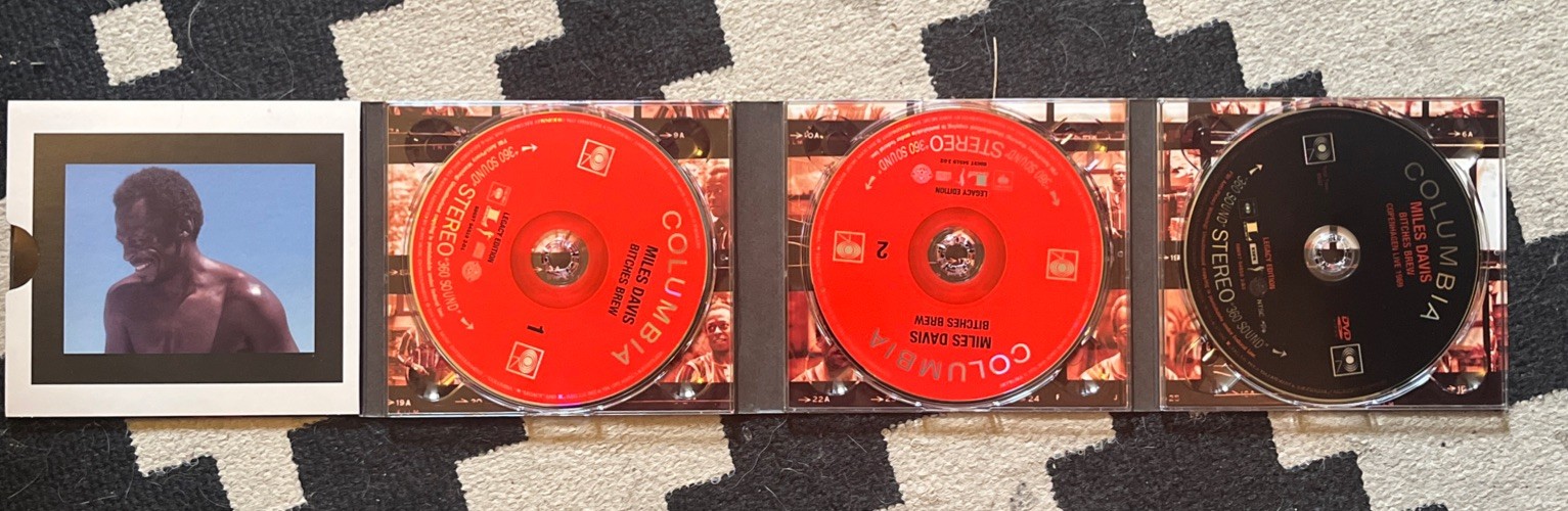 Bitches Brew-Miles Davis (Legacy Edition) 2x CD Plus Live DVD Columbia EX