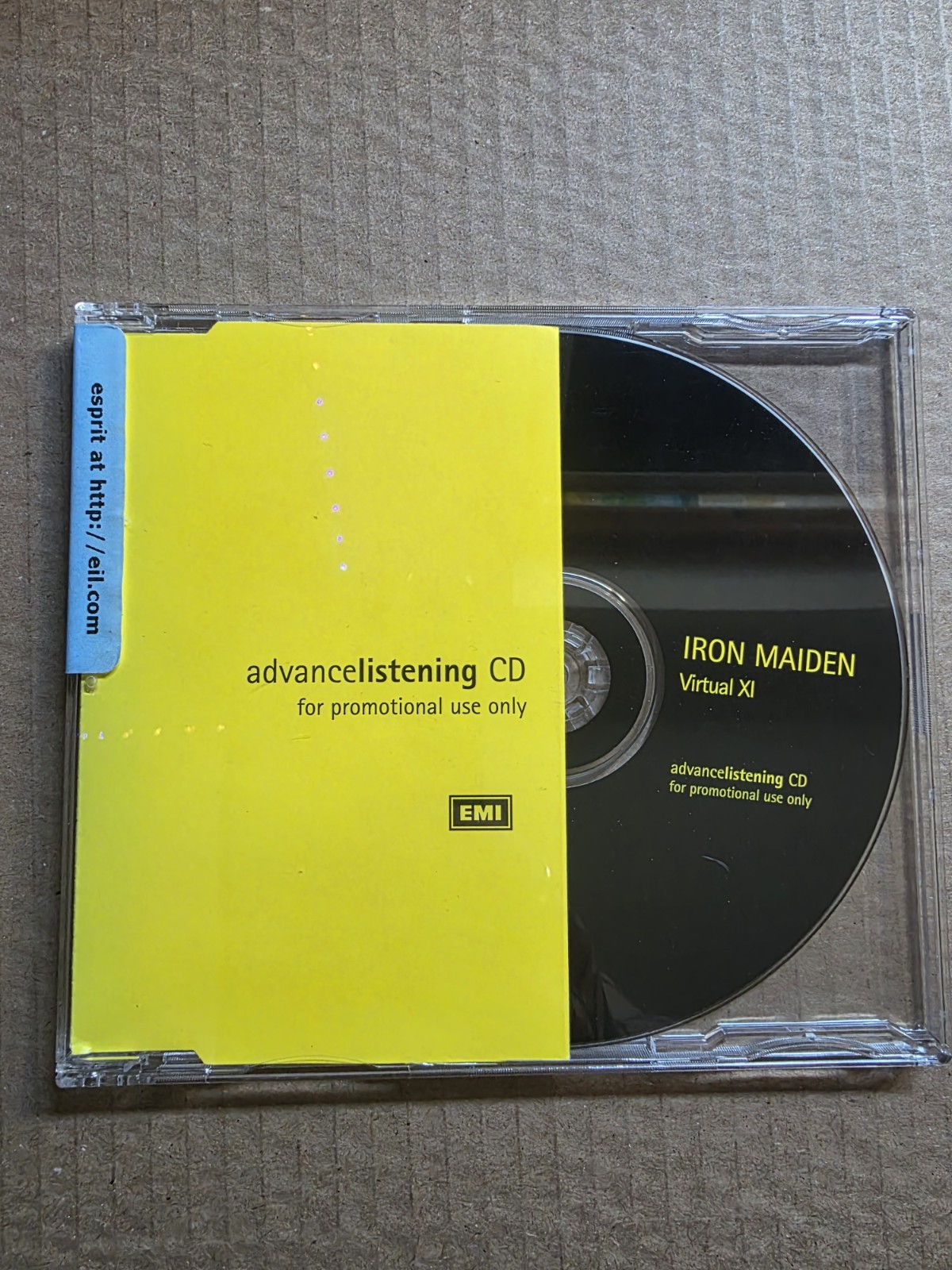 Iron Maiden Virtual XI Promo CD 1998 UK CDPP044 Near Mint