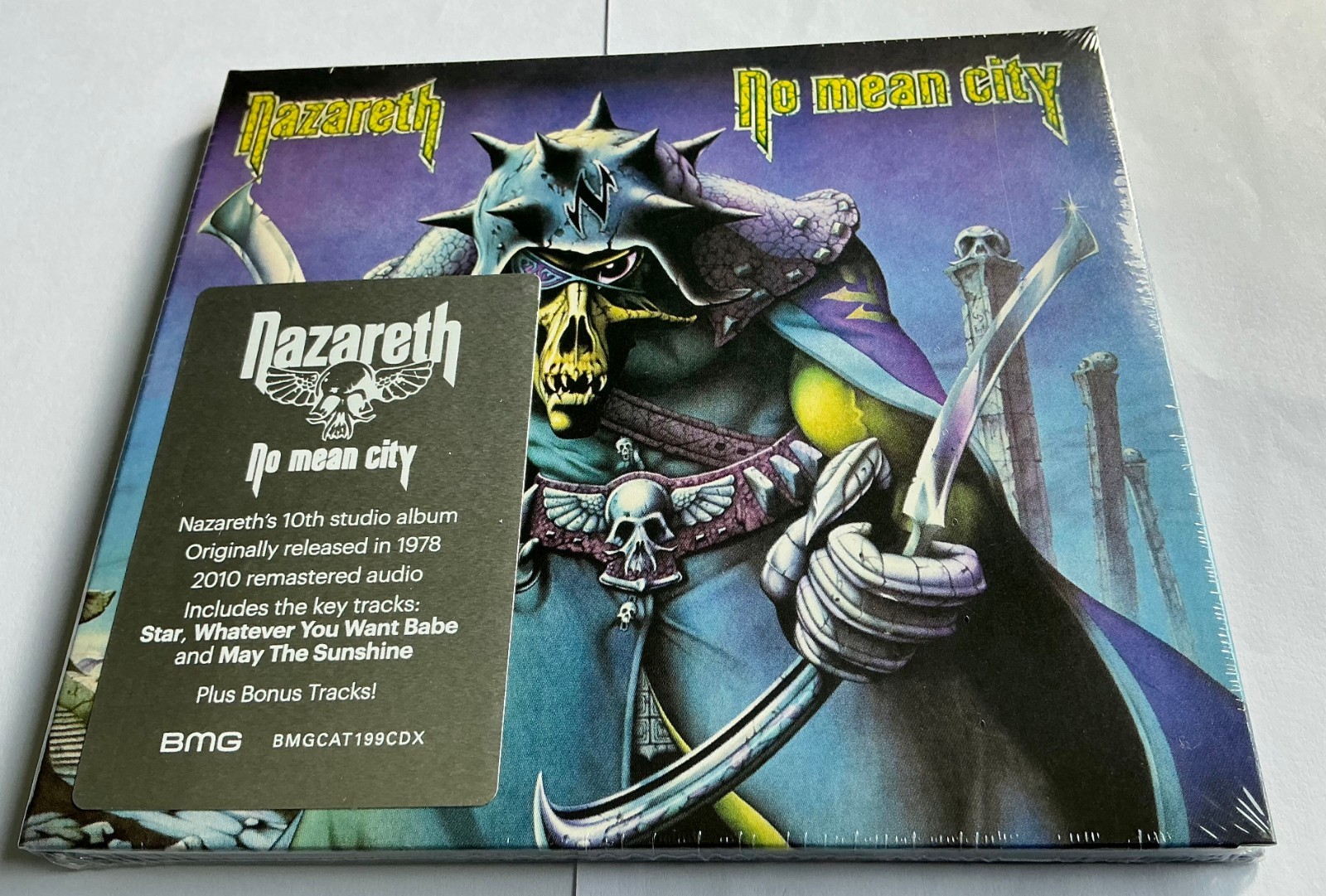 Nazareth – No Mean City ( Remastered with 2 Bonus Tracks ) NEW CD Album (sealed)