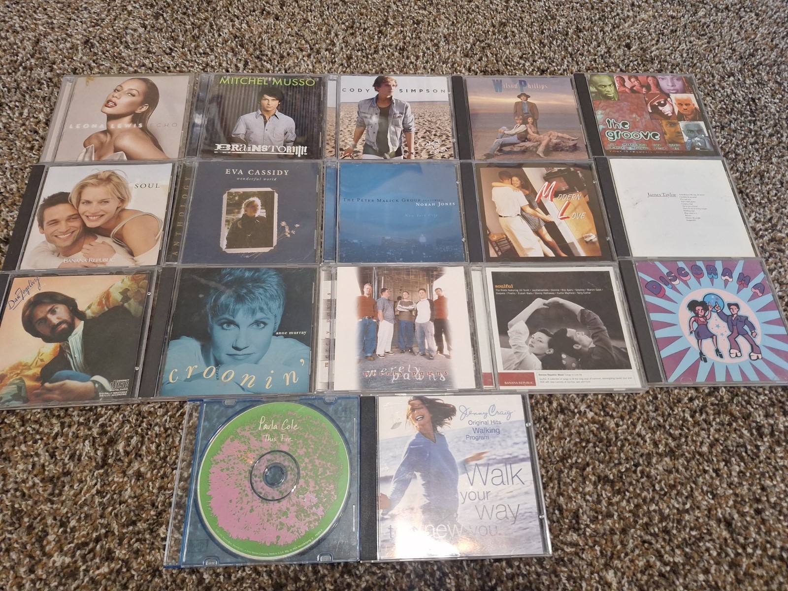 Classic Soft Rock CD Lot of 17 CDs – See Picture for Artists & Titles