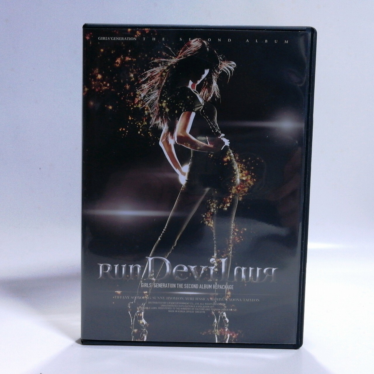 CD SNSD Girls Generation Korea 2nd Album Repackage Run Devil Run Tiffany Poster