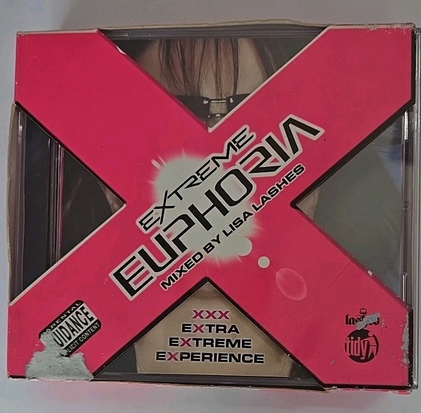 Lisa Lashes – Extreme Euphoria – 2 x CD Mixed 2002 Hard House on Telstar