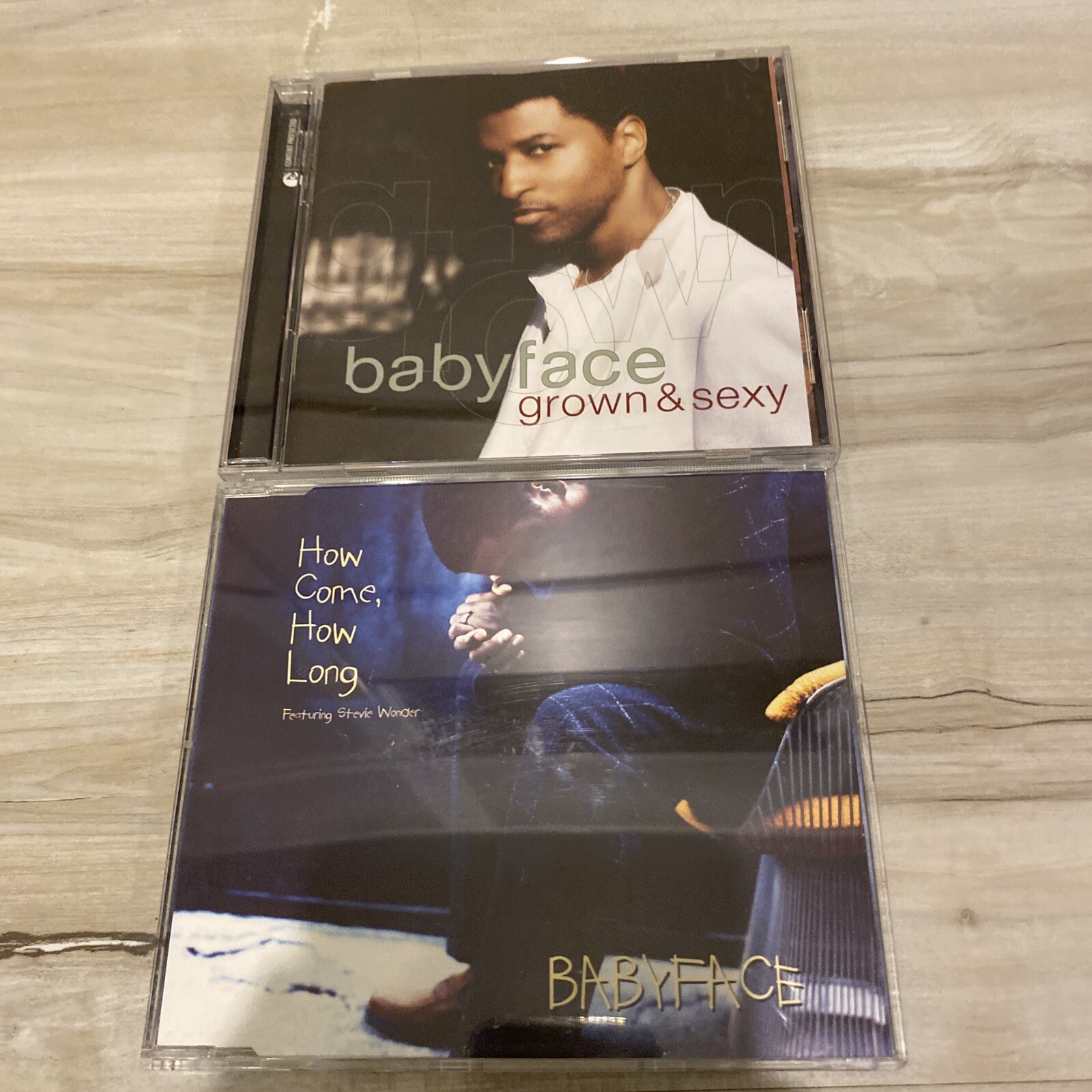 Babyface Feat. Stevie Wonder – How Come , How Long IMPORT & Grown & Sexy CD LOT