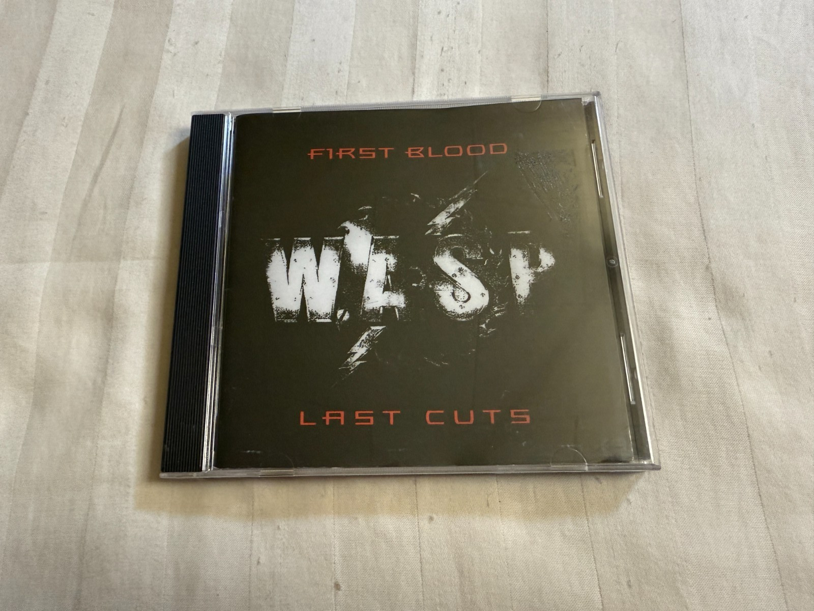 W.A.S.P. – First Blood…Last Cuts CD 1993 Capitol 80s Metal Original OOP RARE