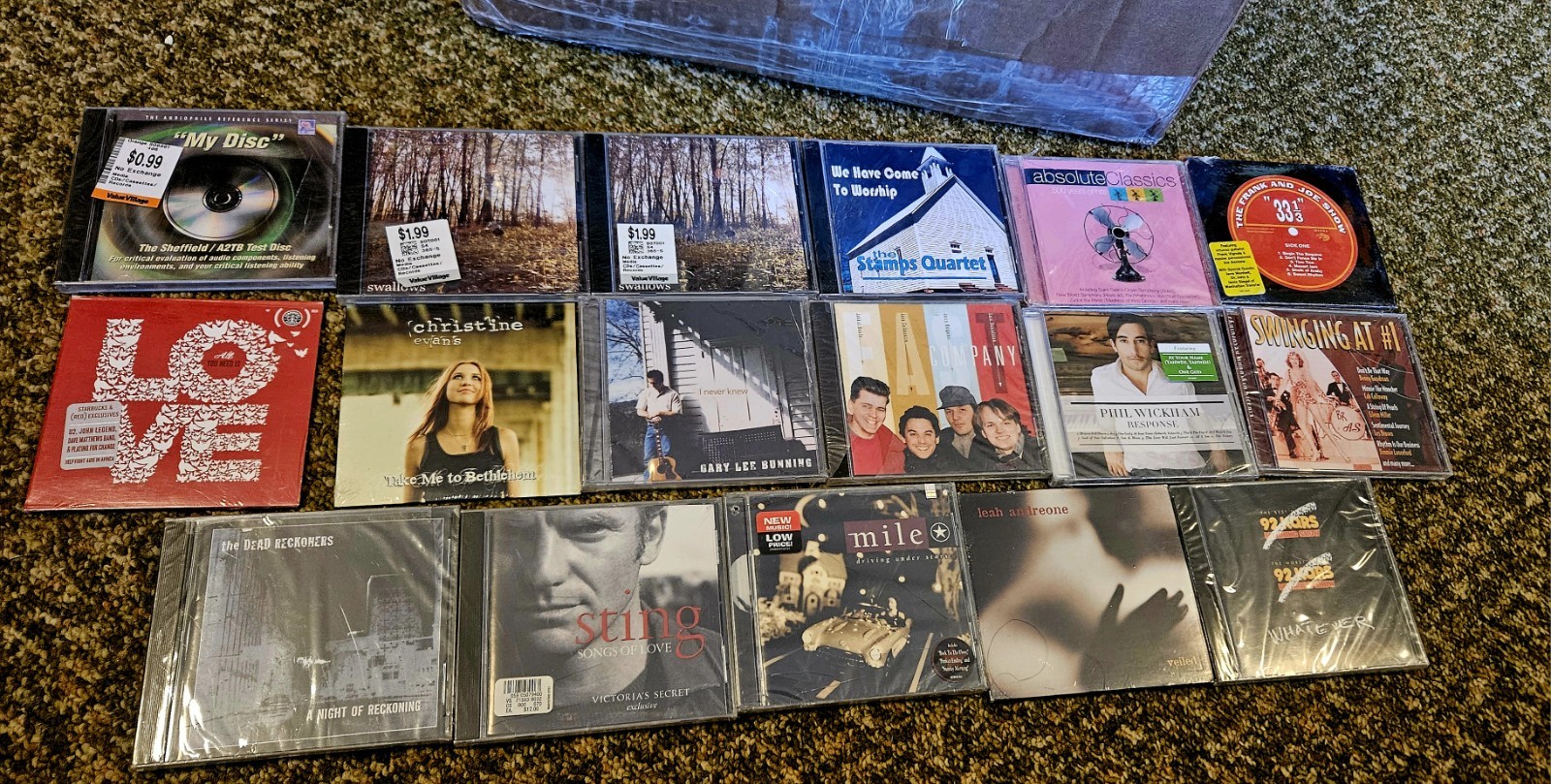 Lot Of 17 Sealed New Cds Rock Pop Country Alternative Christian Rare