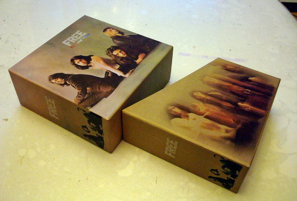 FREE Fire and Water PROMO EMPTY BOX for jewel case,japan mini lp cd