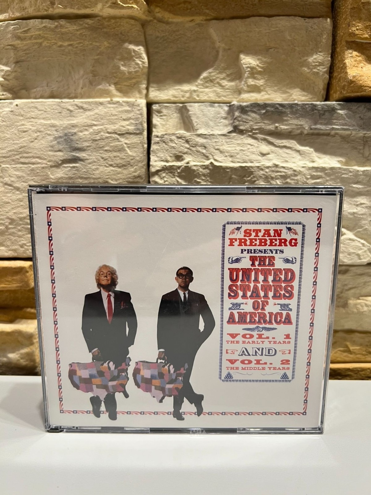 Stan Freberg The United States of America Vol. 1 & 2 1996 Comedy Satire Used CD