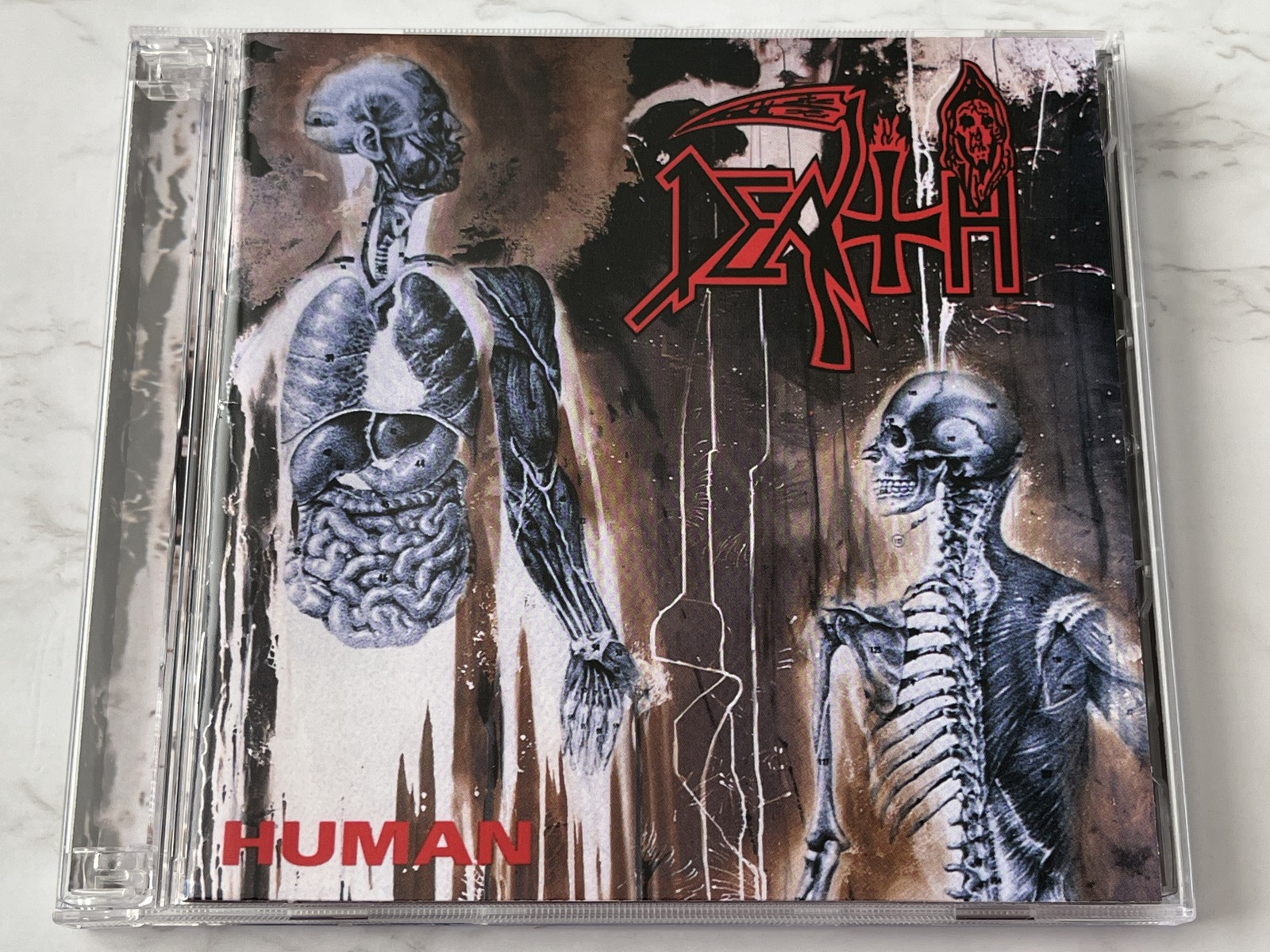 Death Human 2 CD DELUXE ED. 2011 Relapse RR7165 w/Hype Sticker BONUS TRACKS RARE