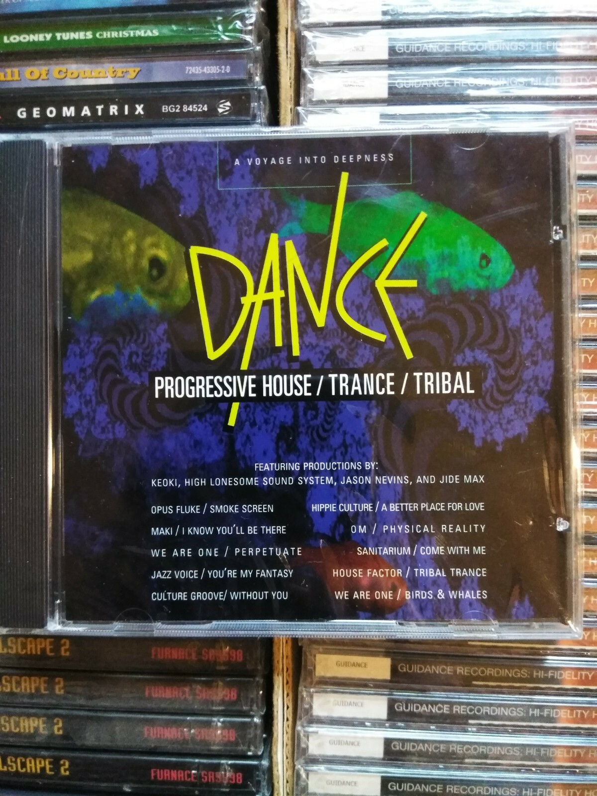 Dance Progressive House Trance Tribal Various CD 1994 NEW A Voyage into Deepness
