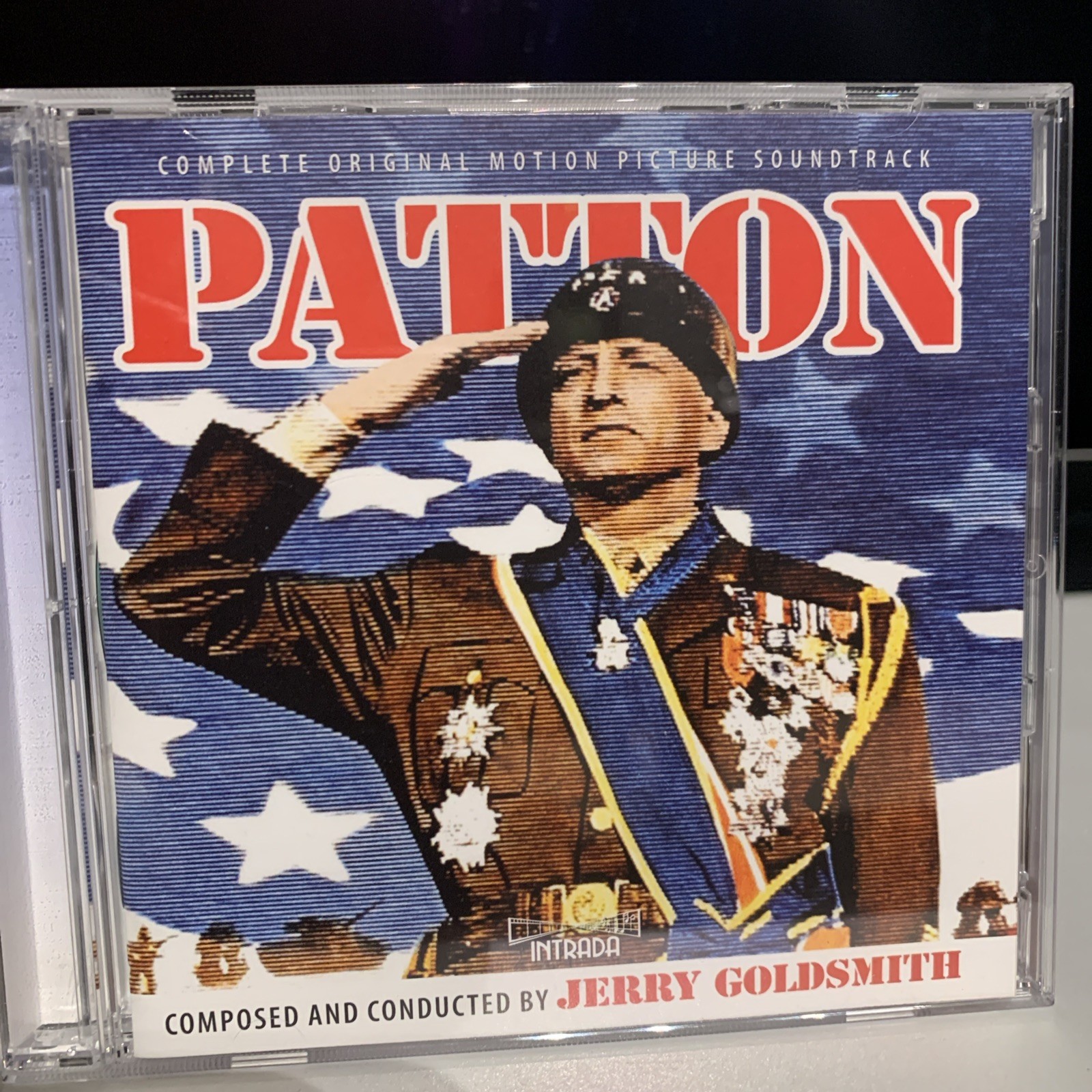 Jerry Goldsmith “PATTON” complete score Intrada 2CD 75min MAF 7110