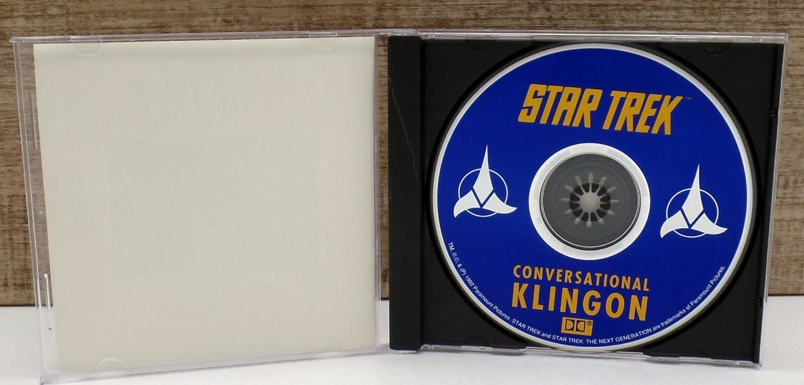 Star Trek – Conversational Klingon – CD – Marc Okrand – Does Not Apply