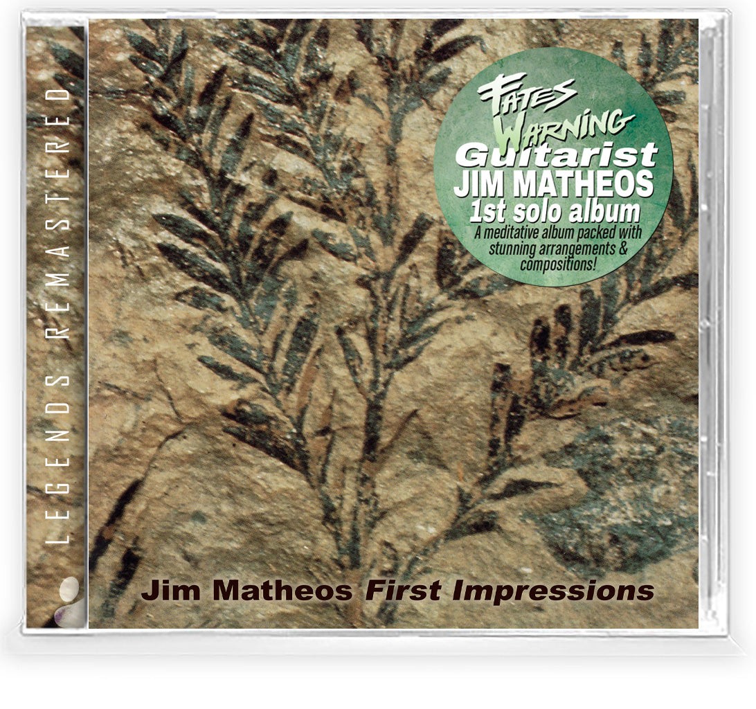Jim Matheos -First Impressions (CD, 2025, Brutal Planet) Fates Warning guitarist