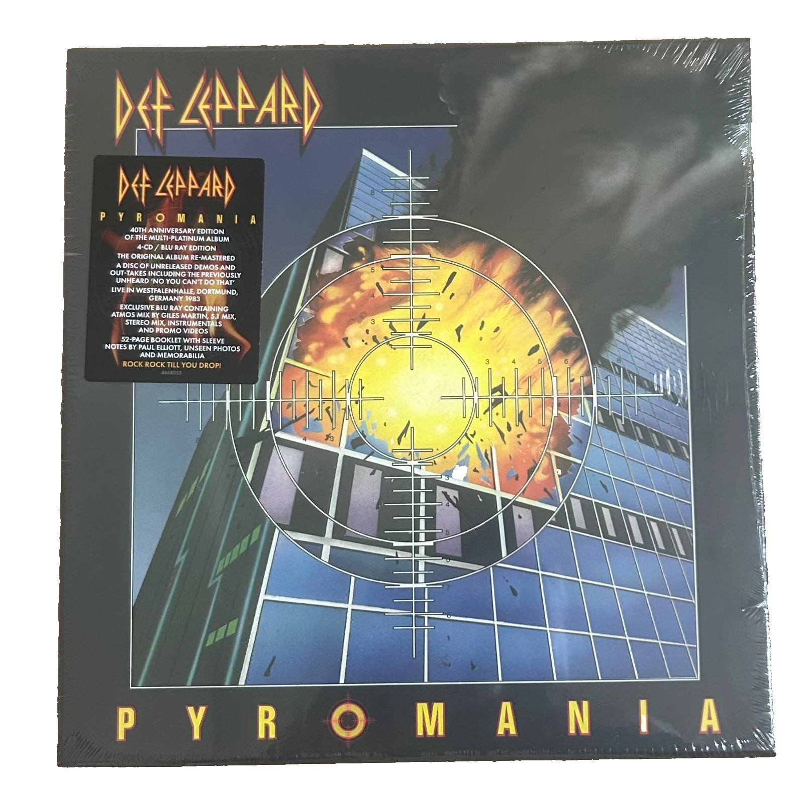 Def Leppard – Pyromania Deluxe Edition 40th Anniversary 4CD/Blu-ray Album