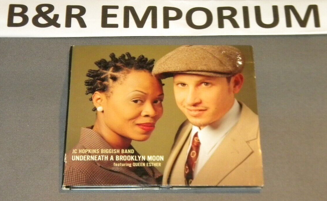 JC Hopkins Biggish Band – Underneath a Brooklyn Moon ft/ Queen Esther – Used CD