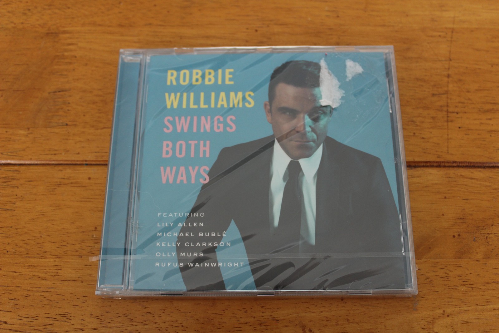 Robbie Williams CD Swings Both Ways Pop Jazz 2013 Michael Bublé Lily Allen New
