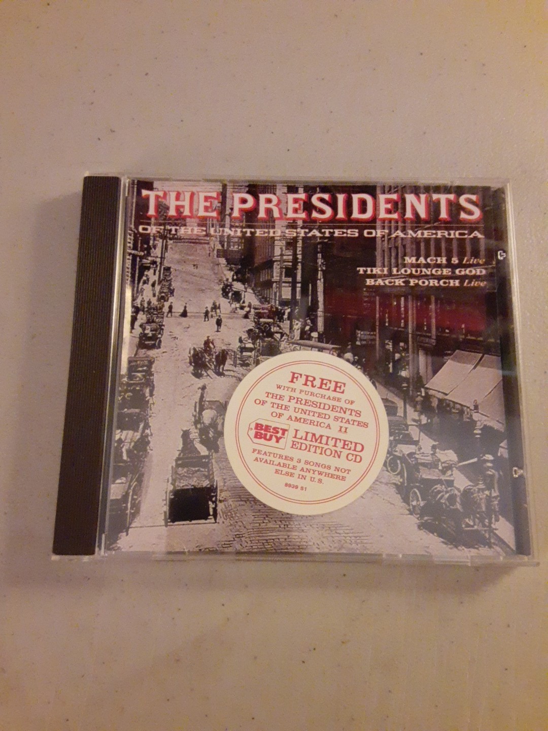 The Presidents of the United States of America – 3 Song Bonus (CD, 1996) VG+