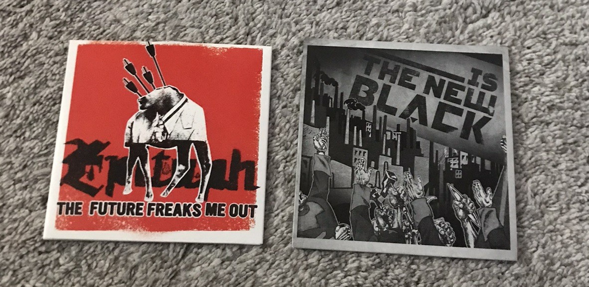 Lot Of 2 Y2K Emo Scene Promo CDs FFTL Paramore gym class Heroes Screamo Punk Vtg