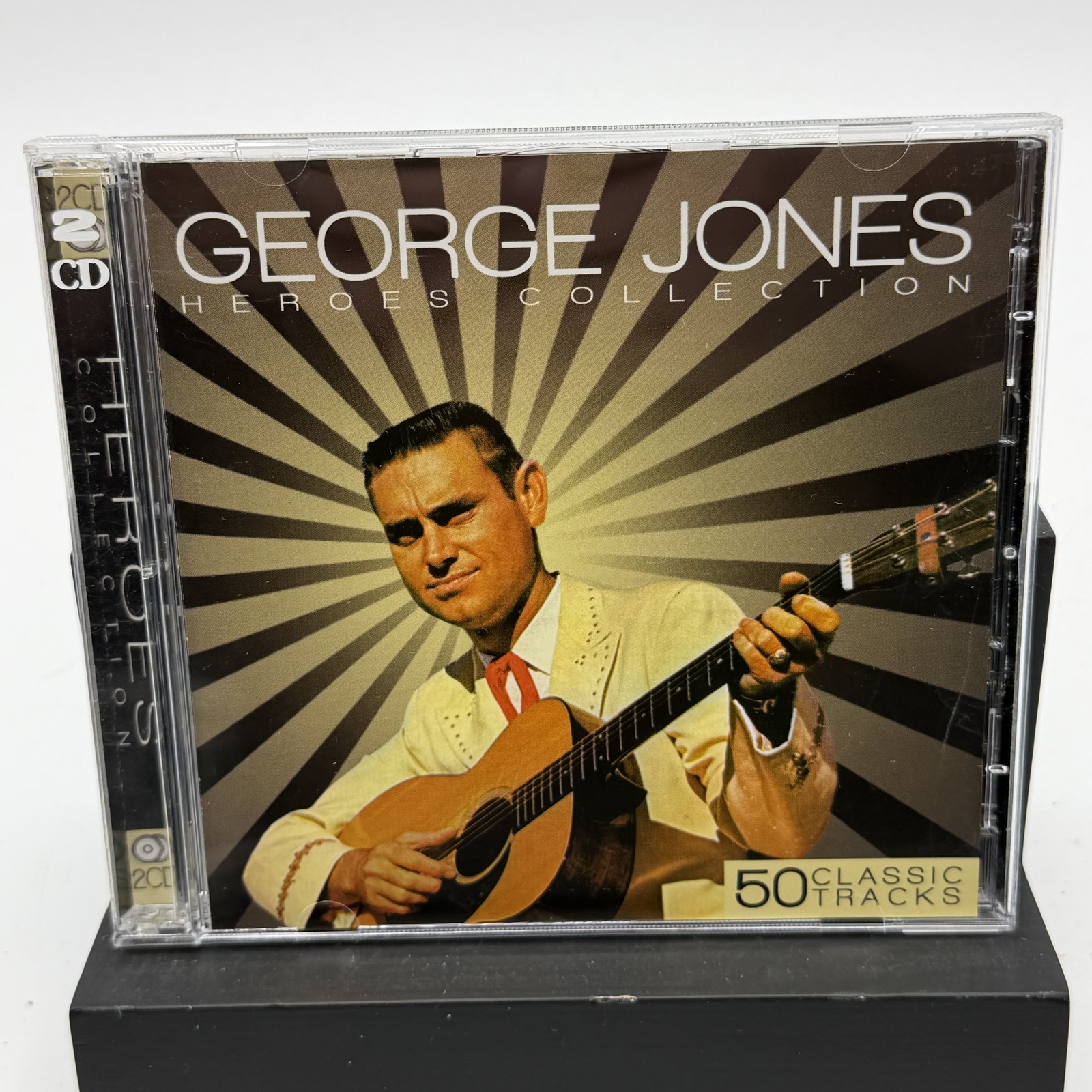 George Jones – Heroes Collection 2 CD Set – 50 Classic Country Tracks SMEDD570
