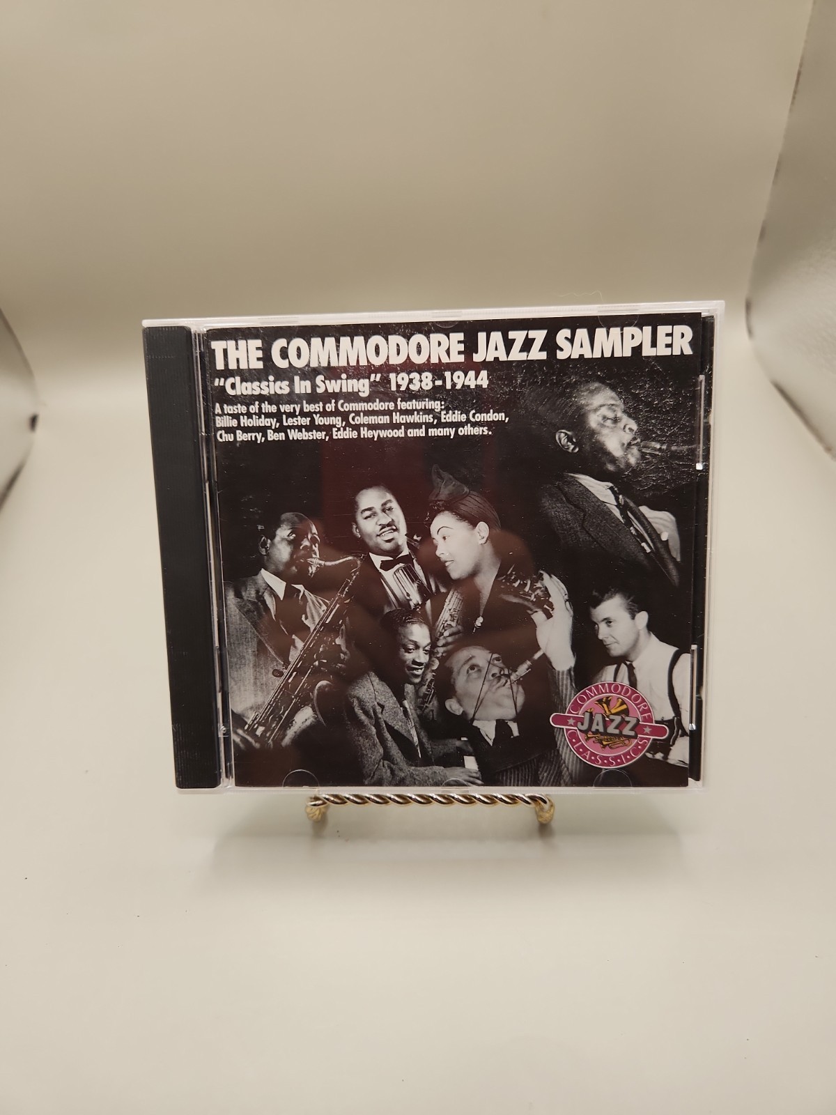 The Commodore Jazz Sampler— “Classics In Swing” (1938-1944) (CD, US, 1988)
