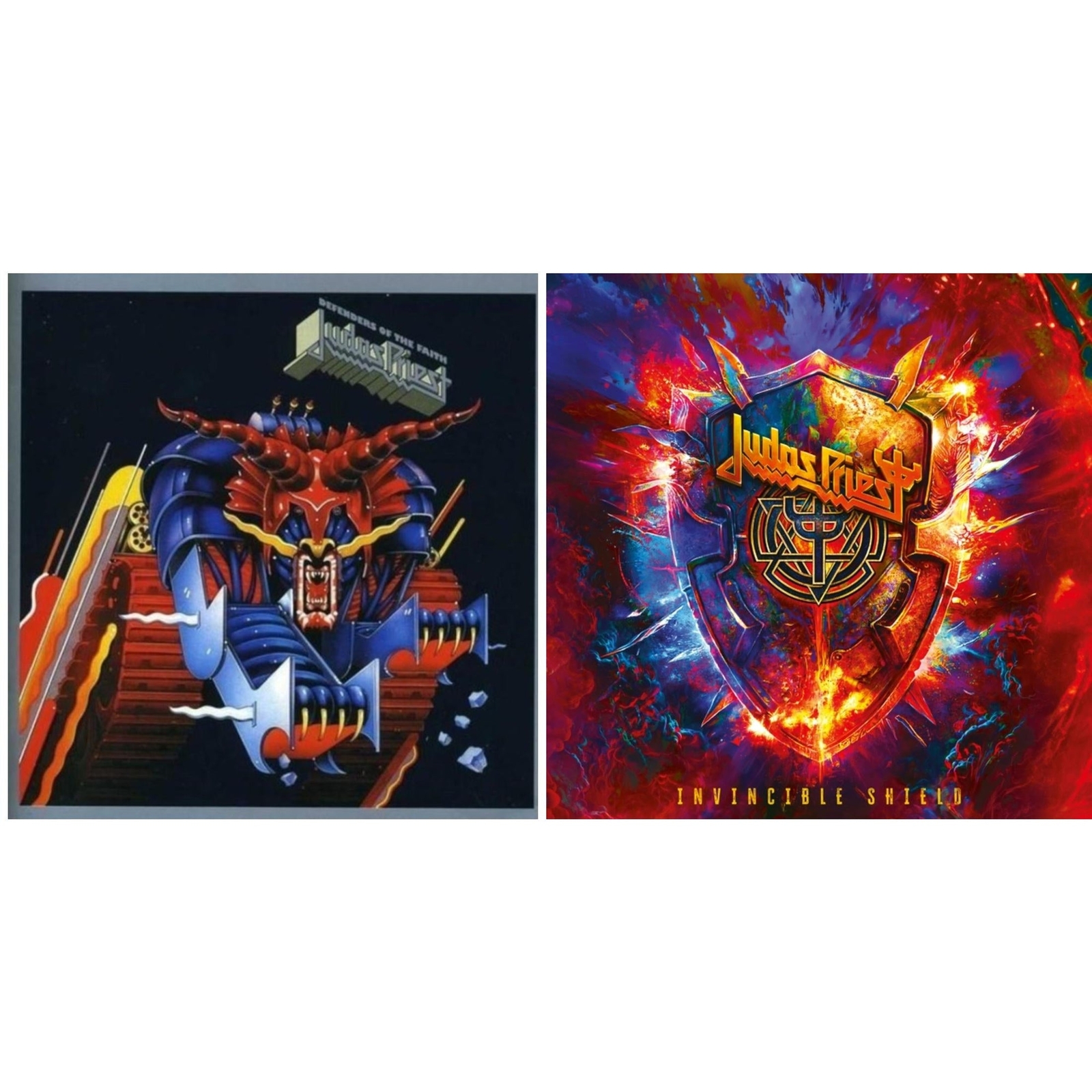 Judas Priest – Defenders Of The Faith & Invincible Shield [New CD Bundle]