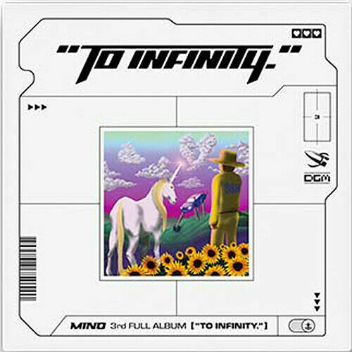 SONG MINO [TO INFINITY] 3rd FULL KIHNO ALBUM Air-Kit+10 Card+2 Sticker+12 P.Card