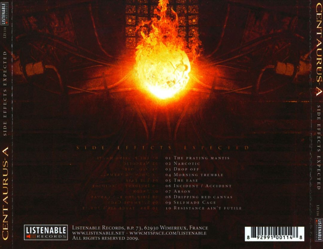 SIDE EFFECTS EXPECTED NEW CD