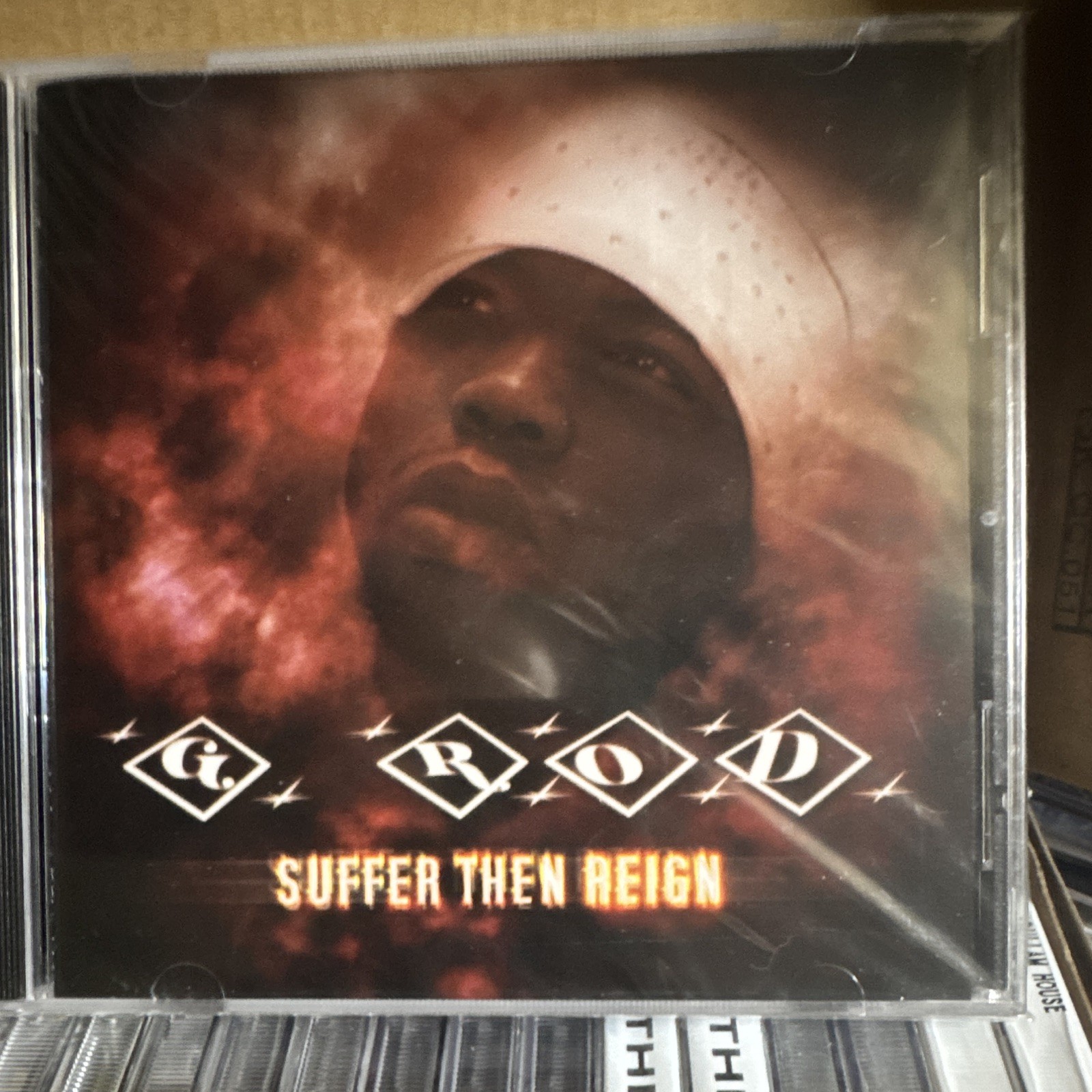 G-Rod Suffer Then Reign CD Album 2004 Rap & Hip-Hop Wise Up Jewel Case