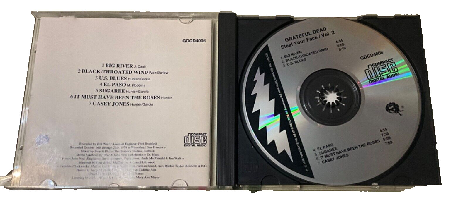 Steal Your Face! by Grateful Dead (CD, Aug-2004, disc 2 only, Rhino (Label))