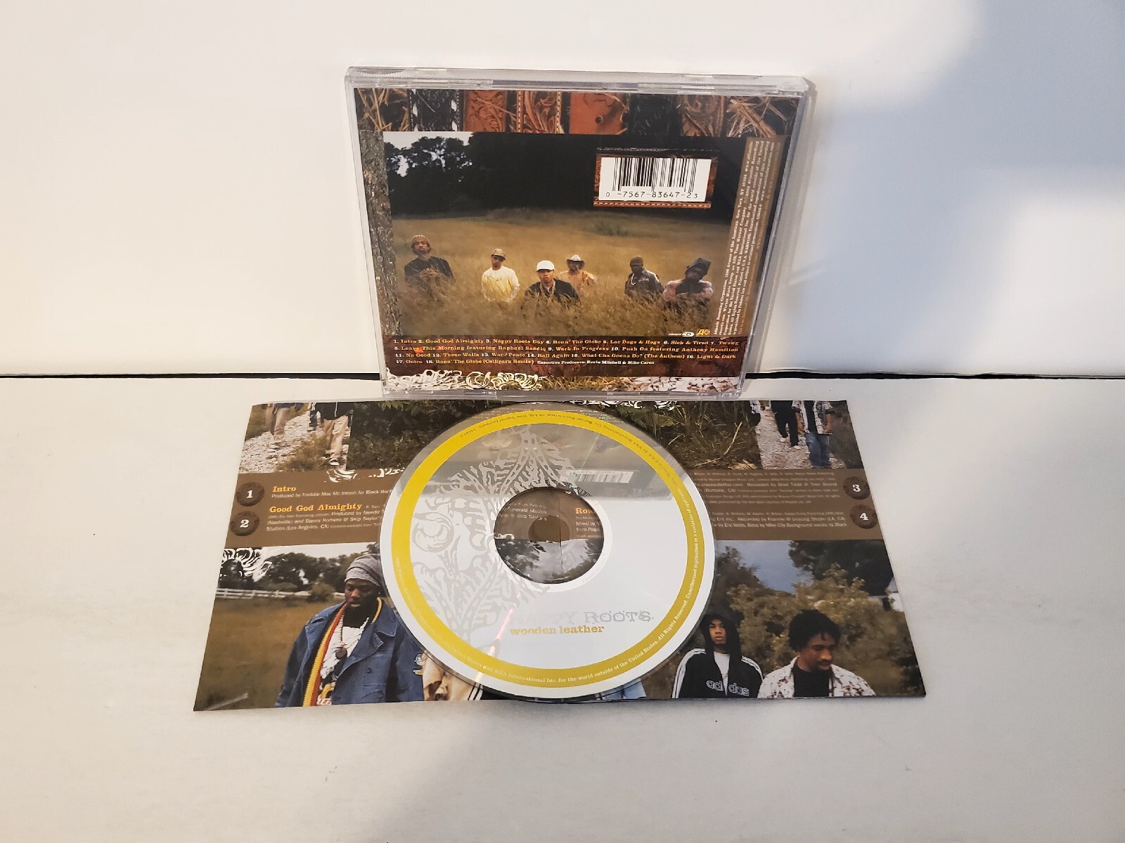 Nappy Roots “Wooden Leather” CD (Clean/Edited Version), (2003) *