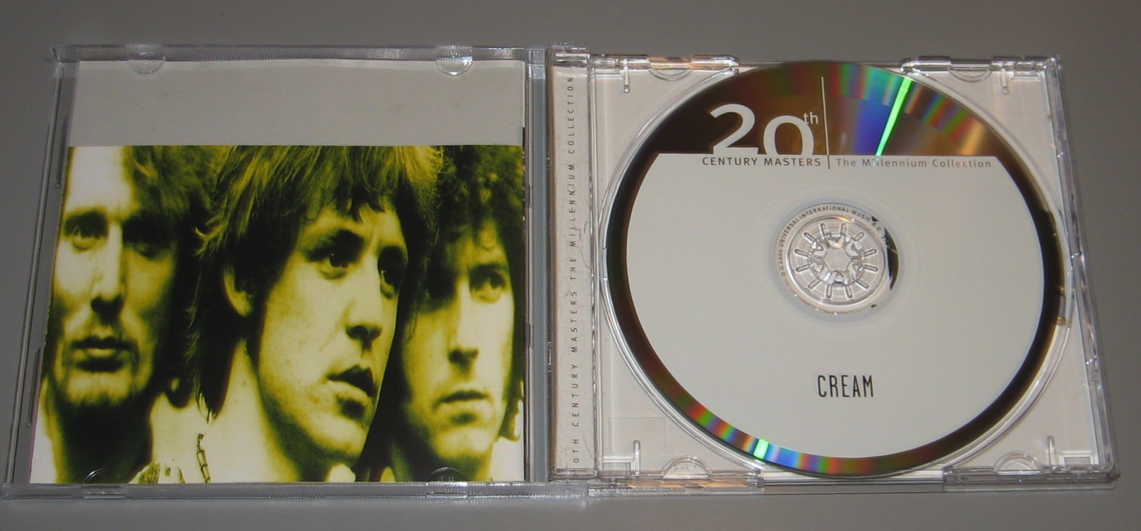 Cream – The Best Of Cream (CD, 2000, Polydor Records) Eric Clapton Jack Bruce