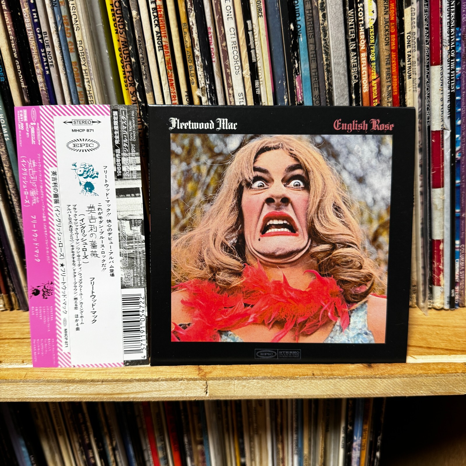 Fleetwood Mac – English Rose MHCP-871 JAPAN LTD mini LP CD w/ OBI Paper Sleeve