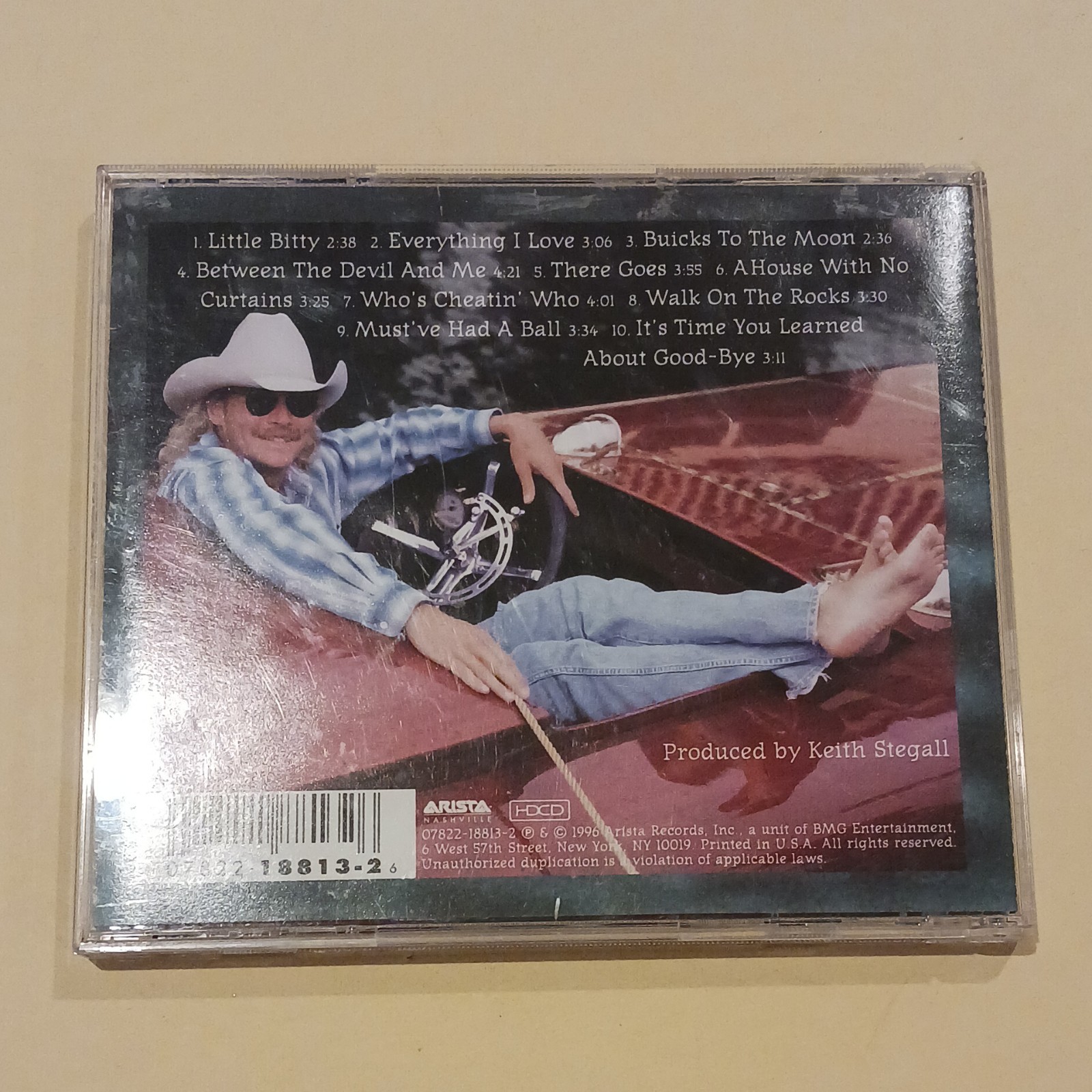 Alan Jackson – Everything I Love (CD, 1996, Arista)