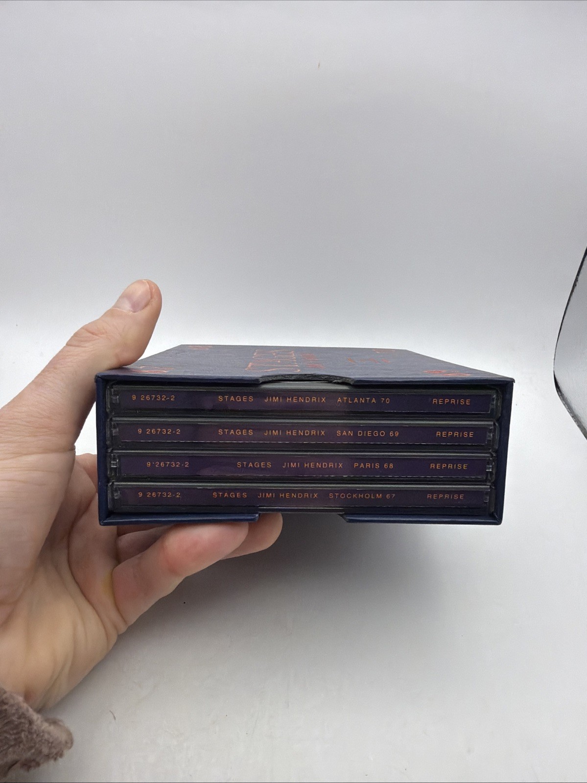 Jimi Hendrix – Stages 4CD 2004 Polydor Import Box Set Live OOP RARE MINT