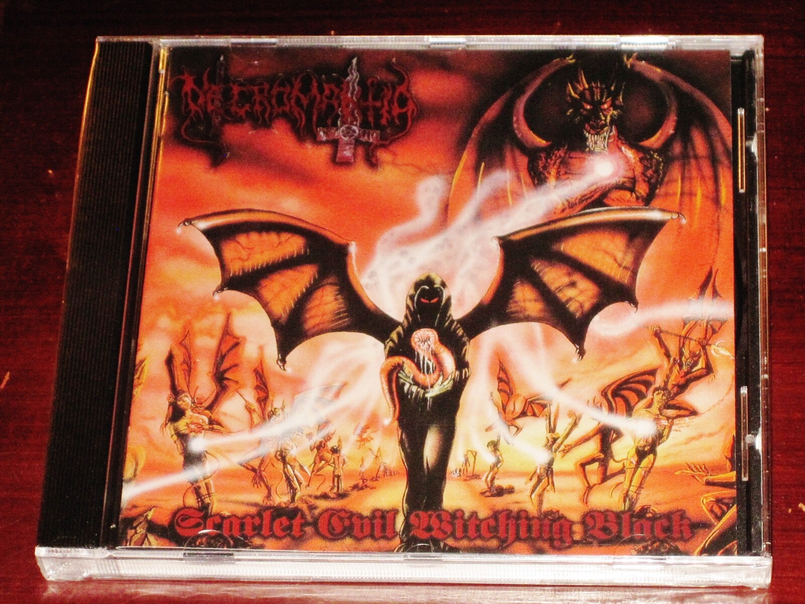 Necromantia: Scarlet Evil Witching Black CD 2021 Osmose Prod. France OPCD036 NEW